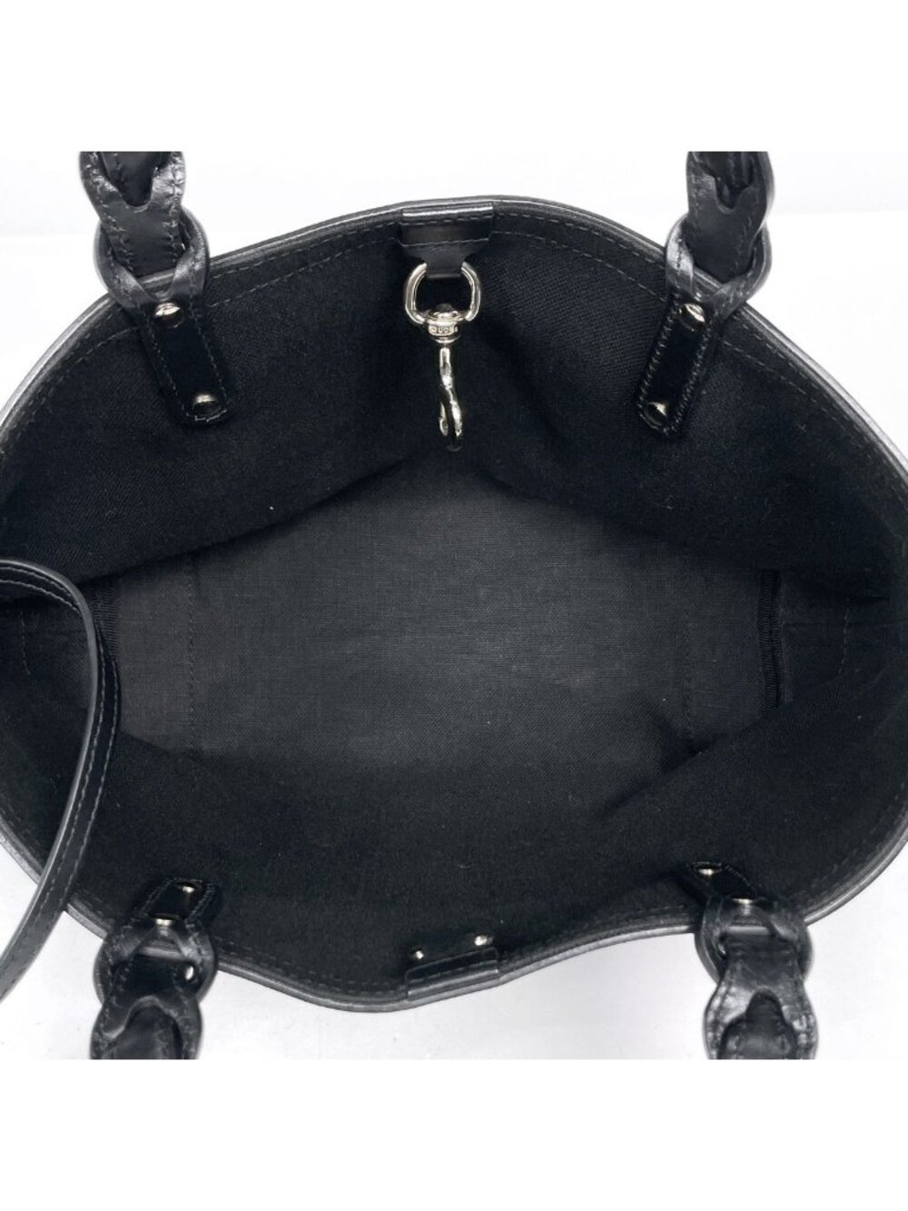 Gucci Handbag GG Pattern Canvas Black - Picture 6 of 6